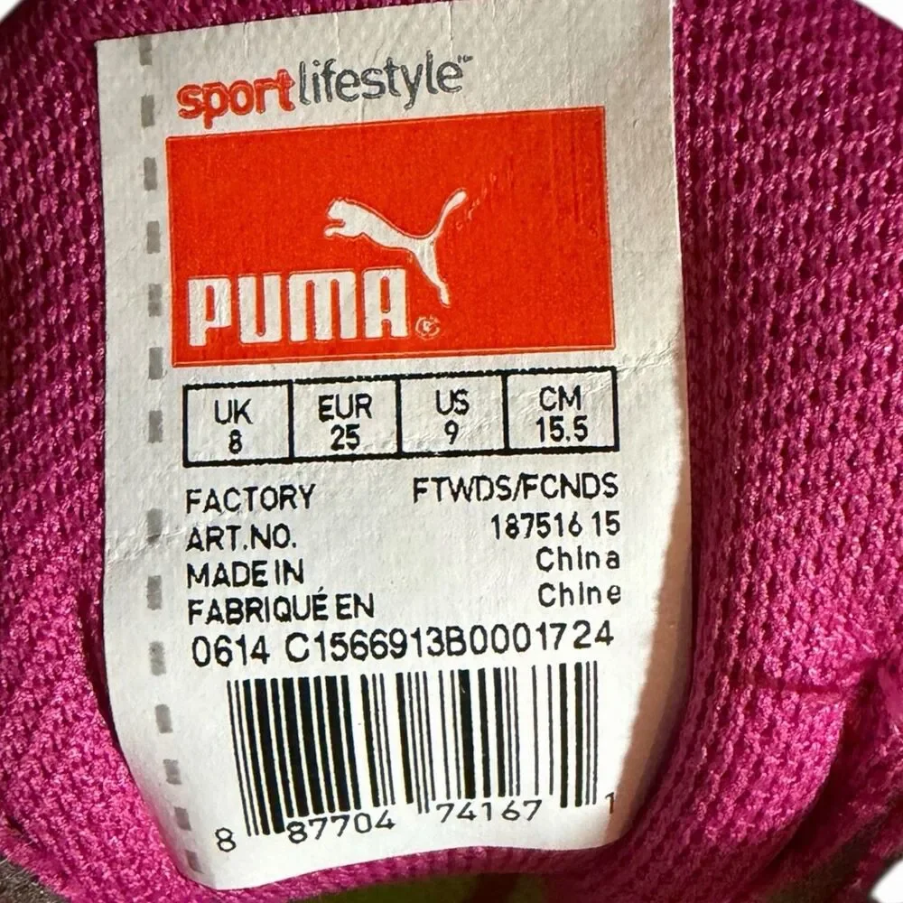 Puma kids sneakers